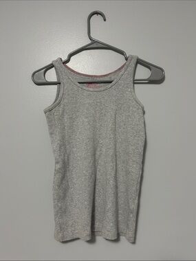 Old Navy Women's Ribbed Tank Top in Light Gray